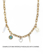 CB pearl Charm Necklace