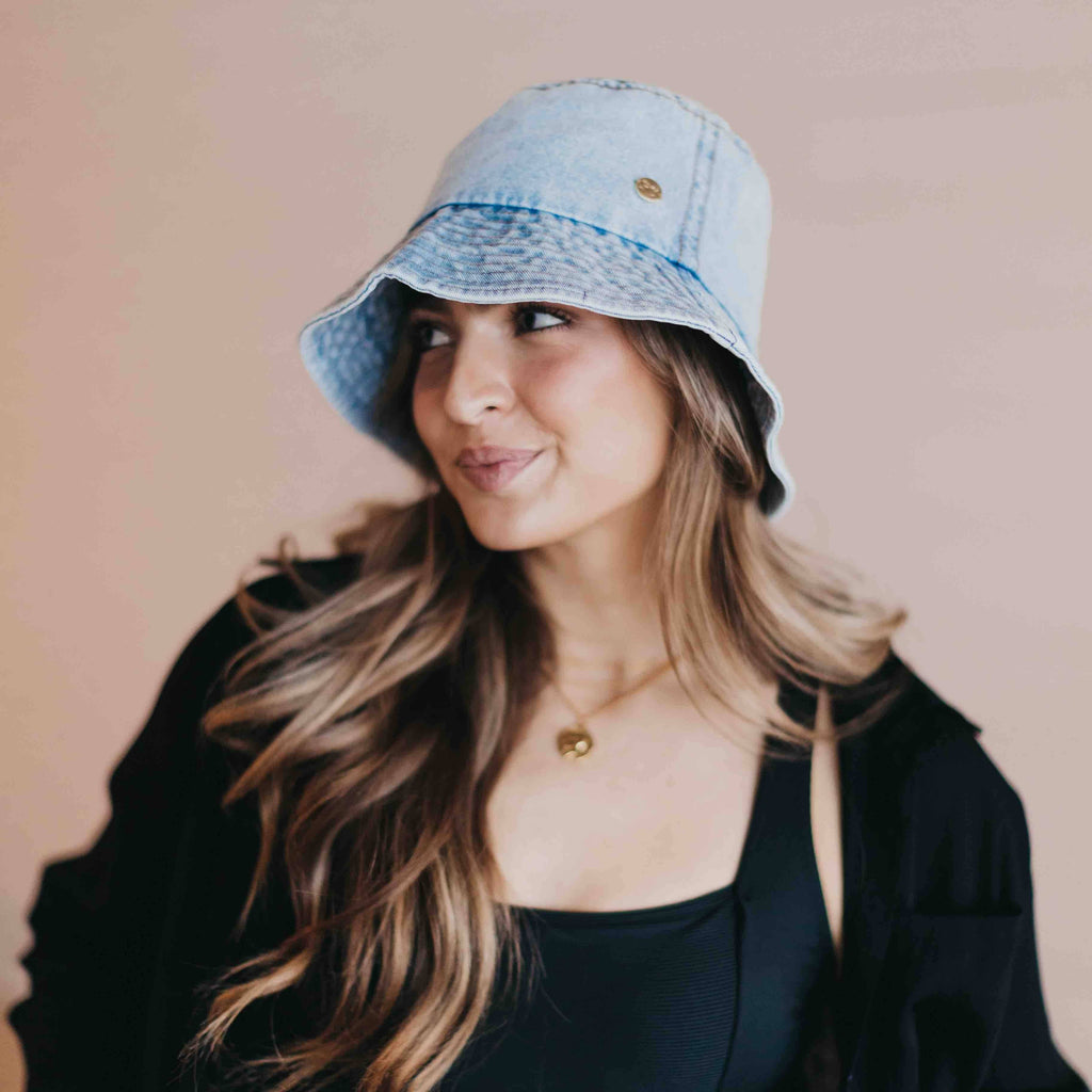 Denim Bucket Hat