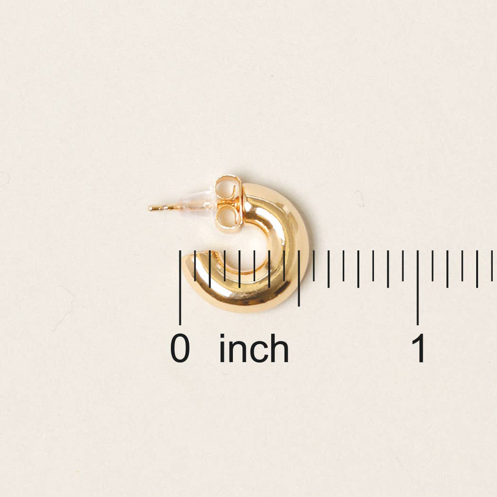 Huggie Hoop Earrings