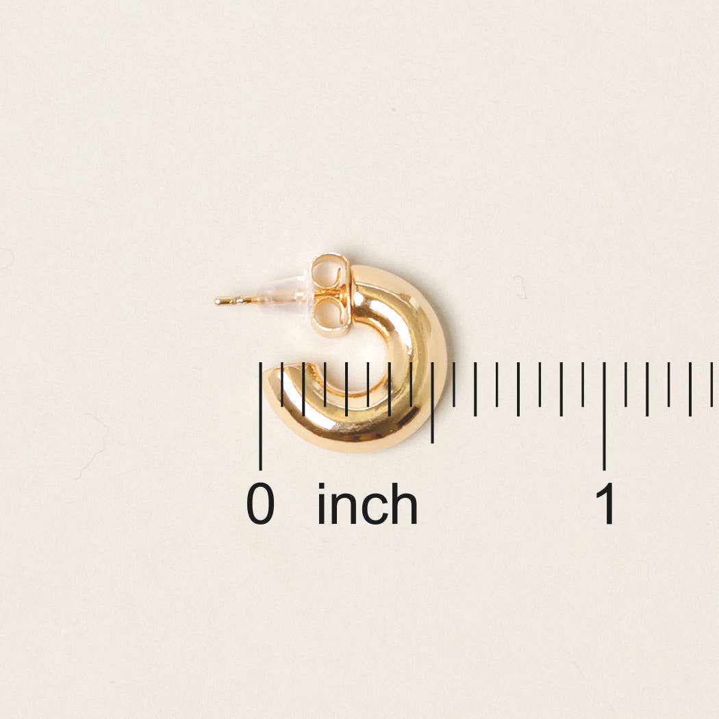 Huggie Hoop Earrings