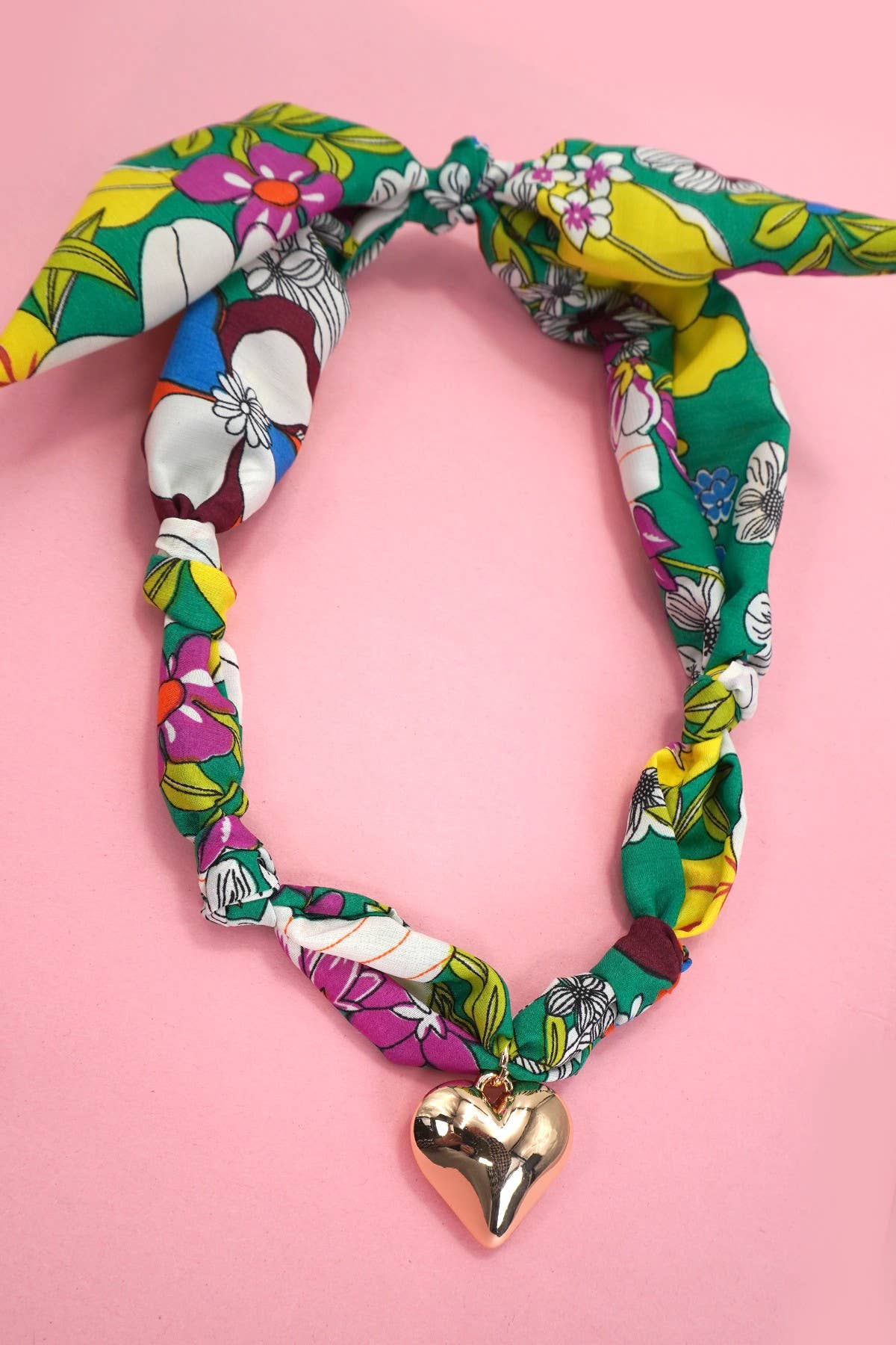 Sweetest Scarf Charm Necklace