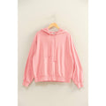 Pink Santa Washed Hoodie