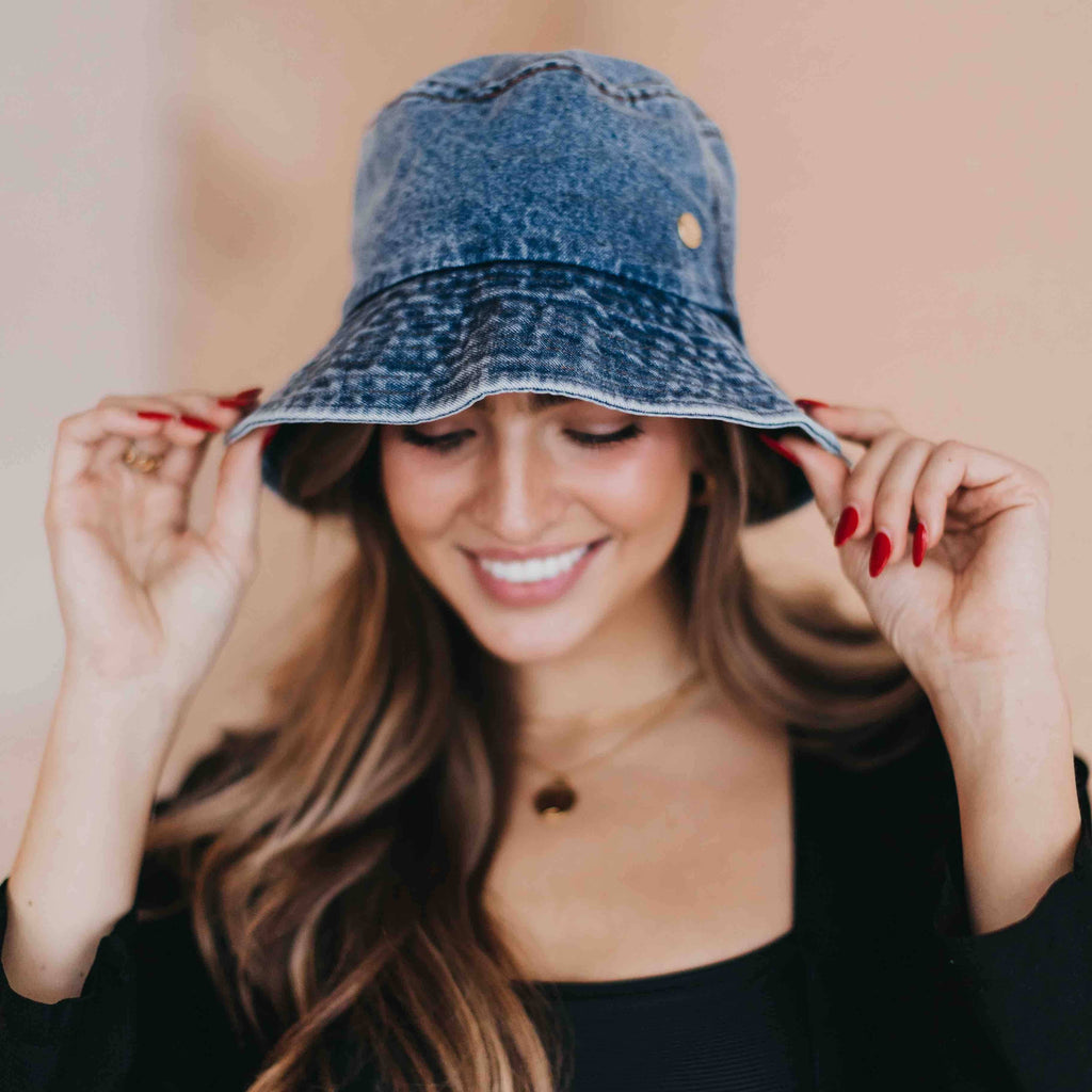 Denim Bucket Hat