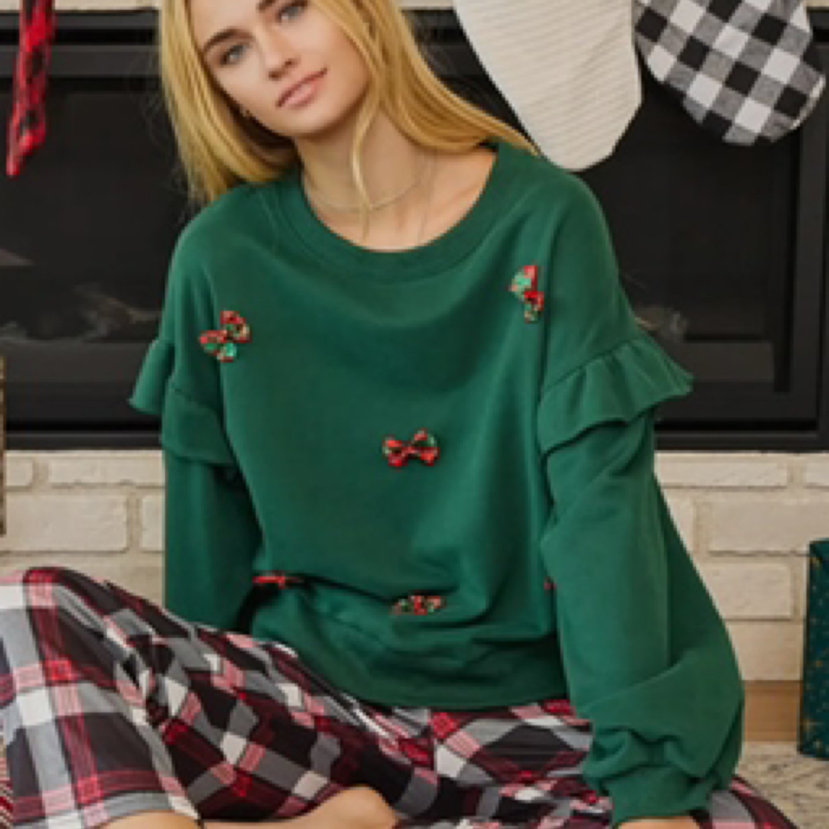 Bow Flutter Sweatshirt