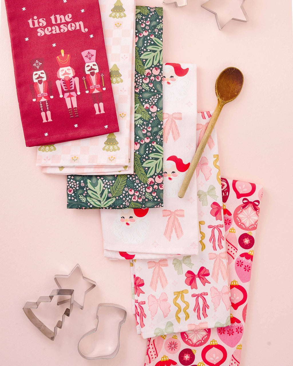 Tea Towel-Tis the Season Nutcracker