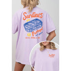 Sardines Portugal Oversized Tee