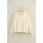 Pink Santa Washed Hoodie