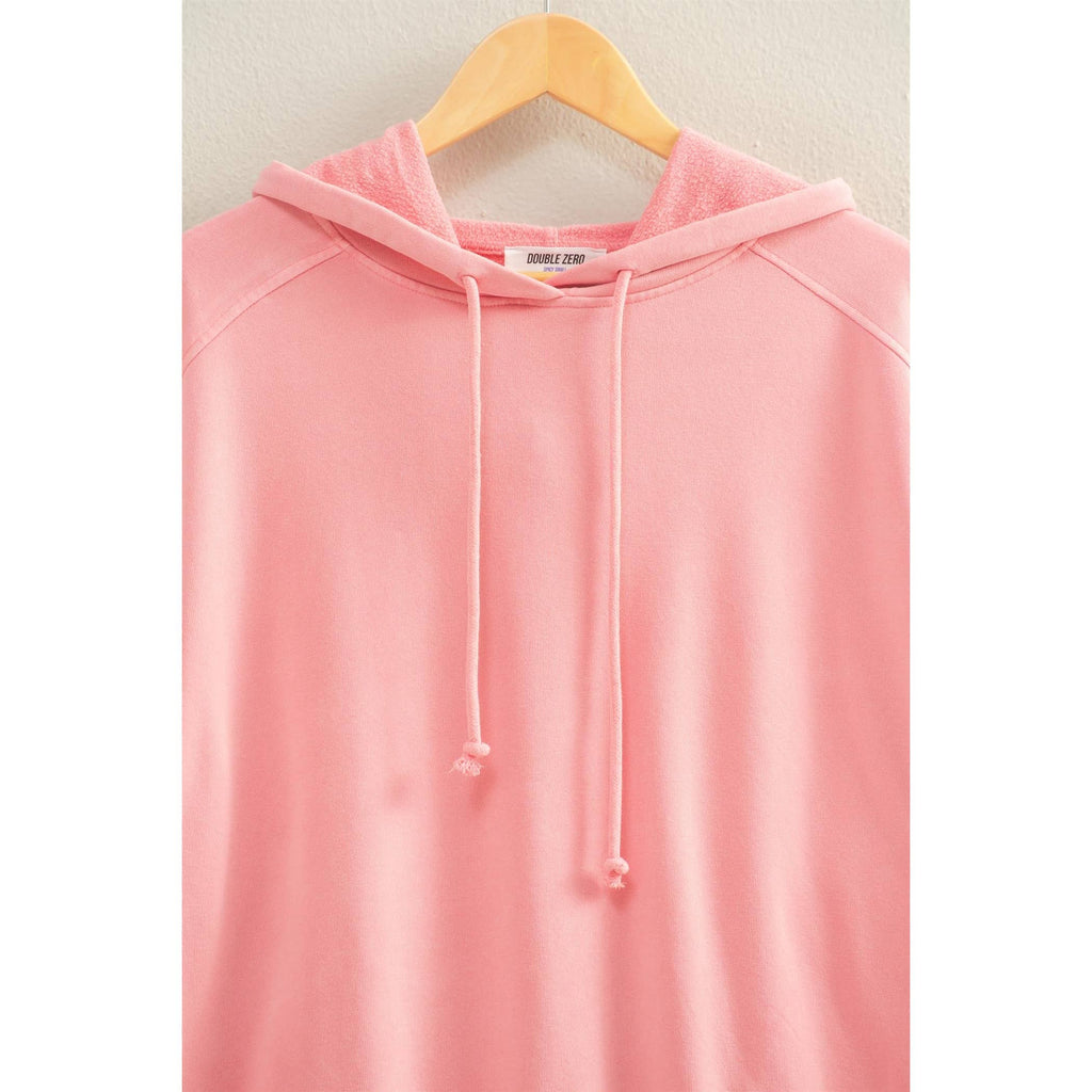 Pink Santa Washed Hoodie