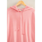 Pink Santa Washed Hoodie