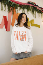 Santa Graphic Sweatshirt