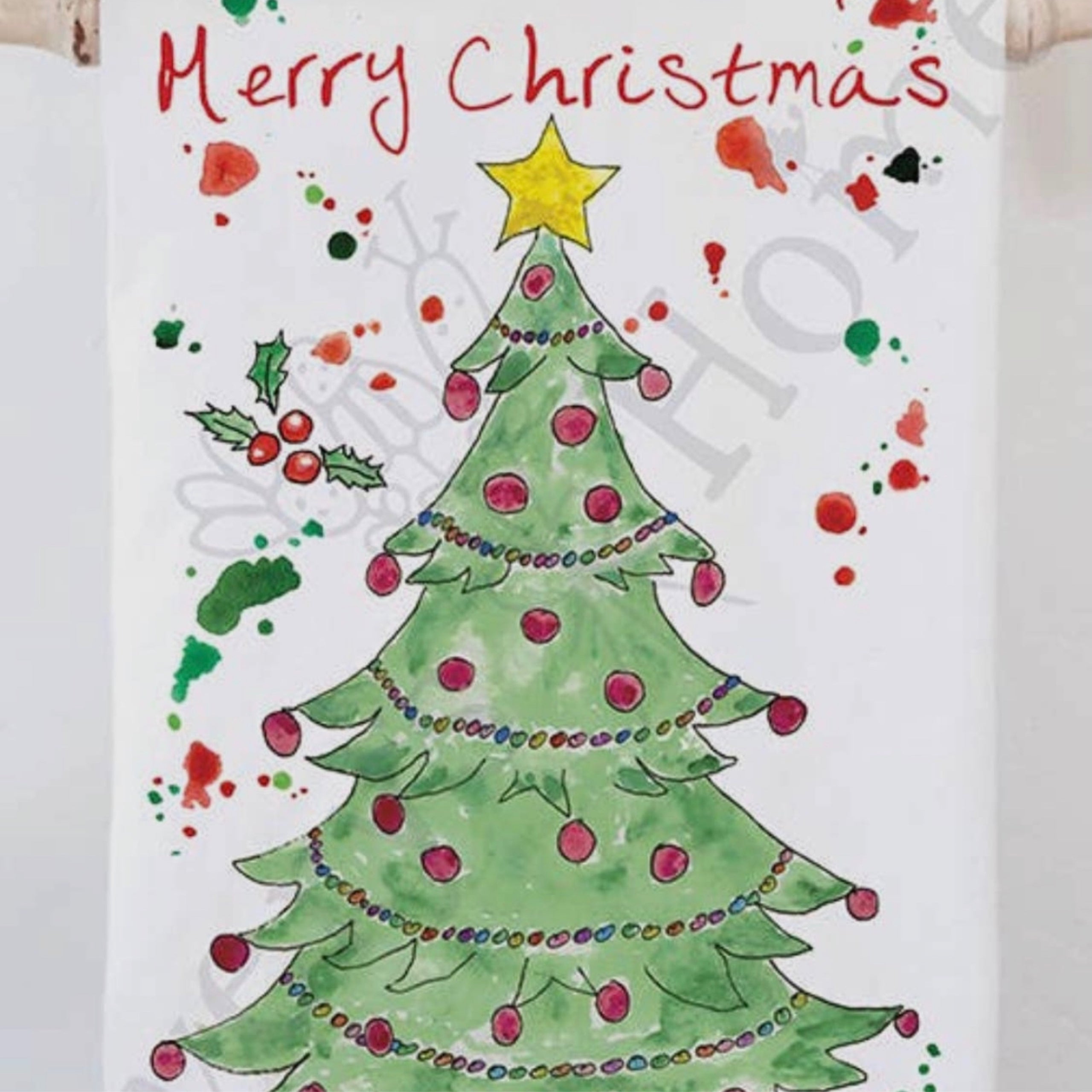 Christmas Tree Hand Towel