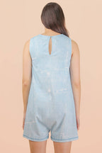 Cloud Washed Romper