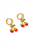 Vintage Cherry Earrings