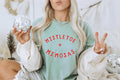 Mistletoe + Mimosa Tee