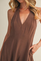 Spicy Low Back Jumpsuit