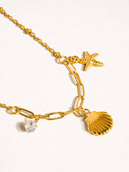 Non-Tarnish Shell Necklace