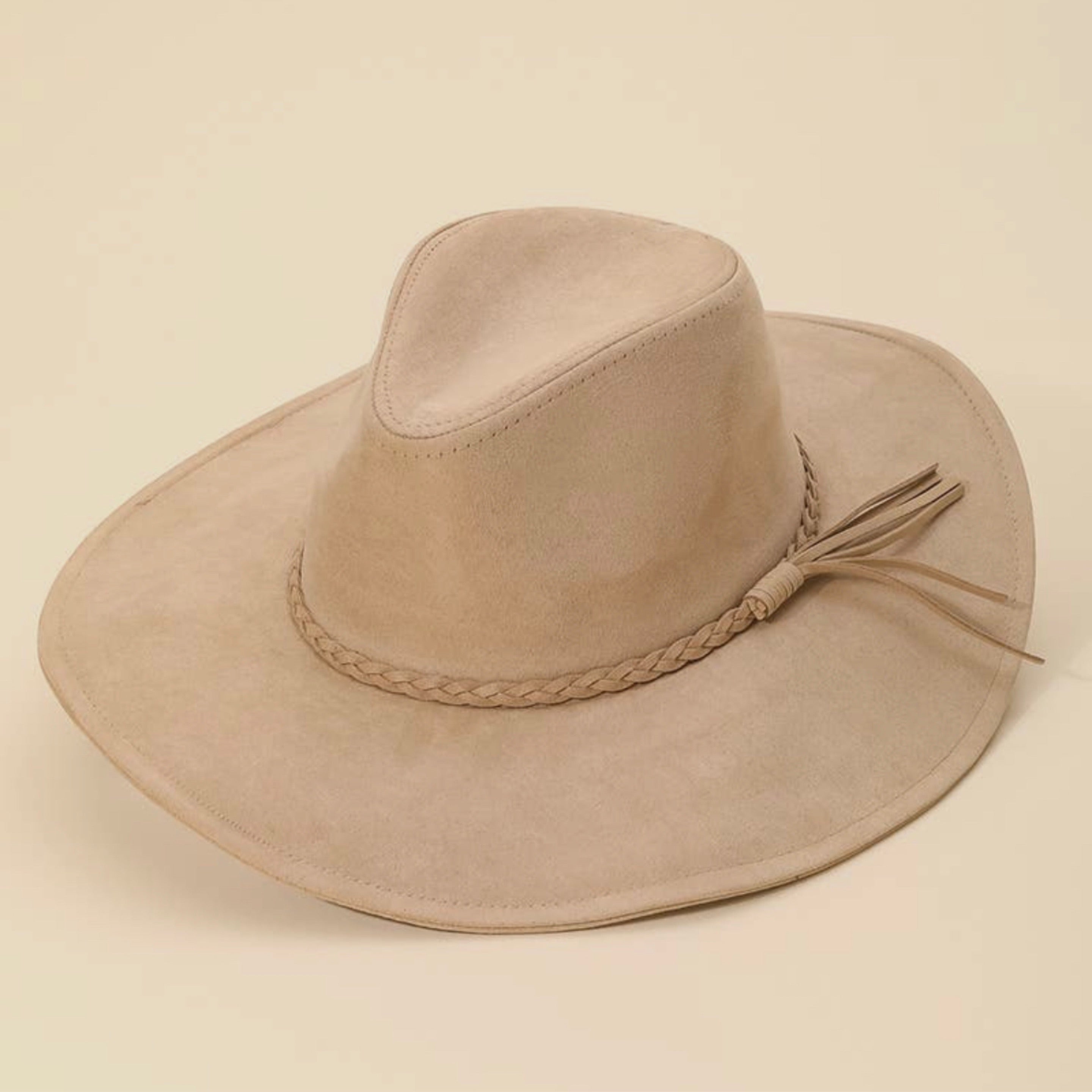Tan Suede Hat