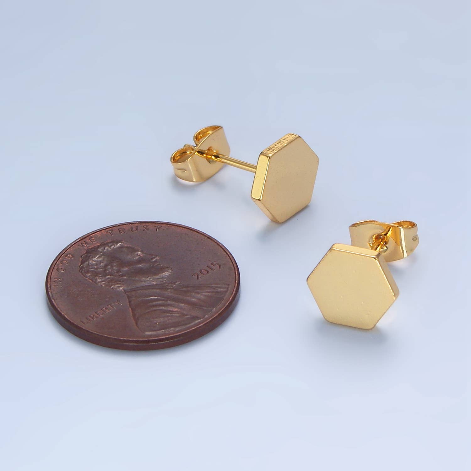 Hexagon Studs