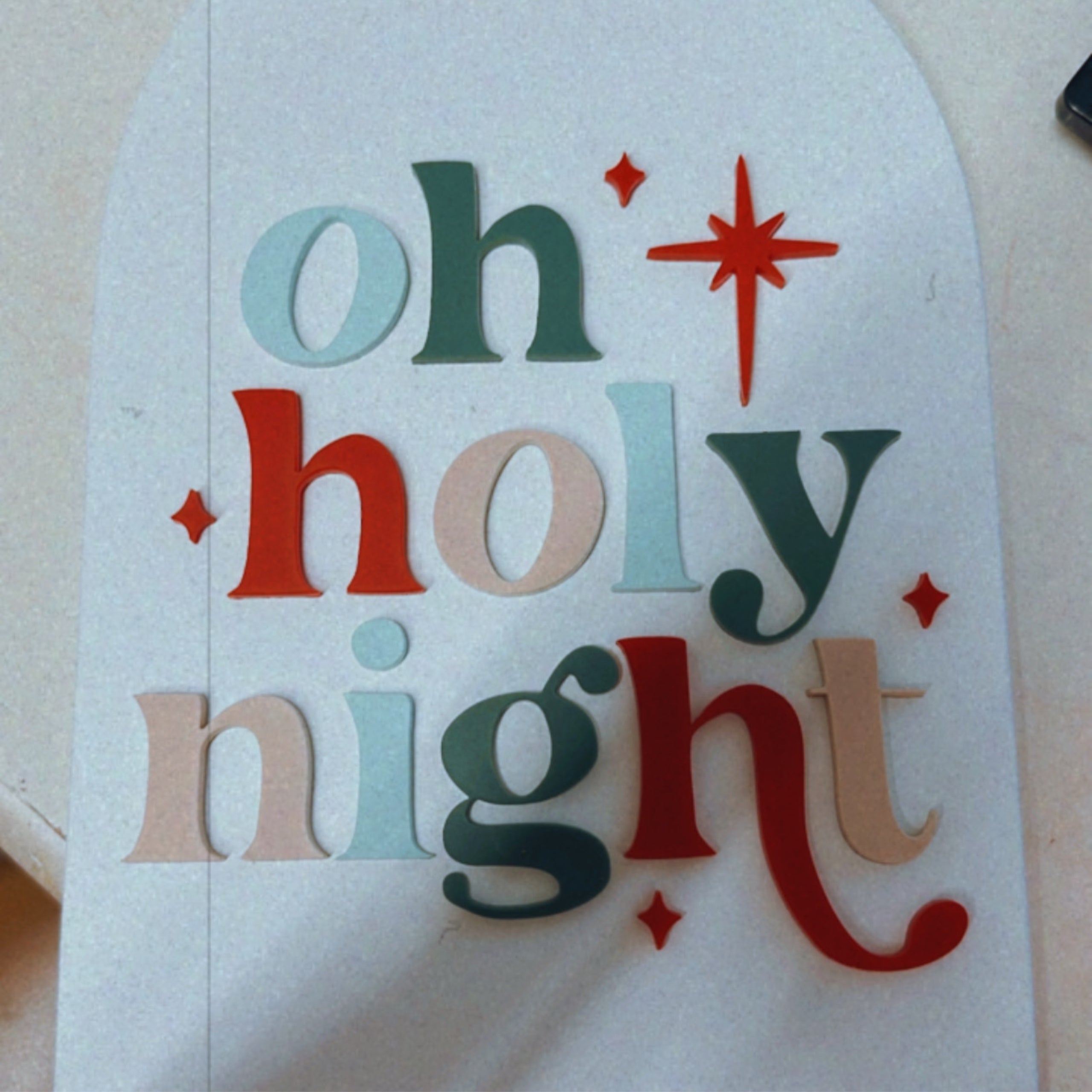 Festive saying signs