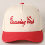 Gameday Club Embroidery Cap