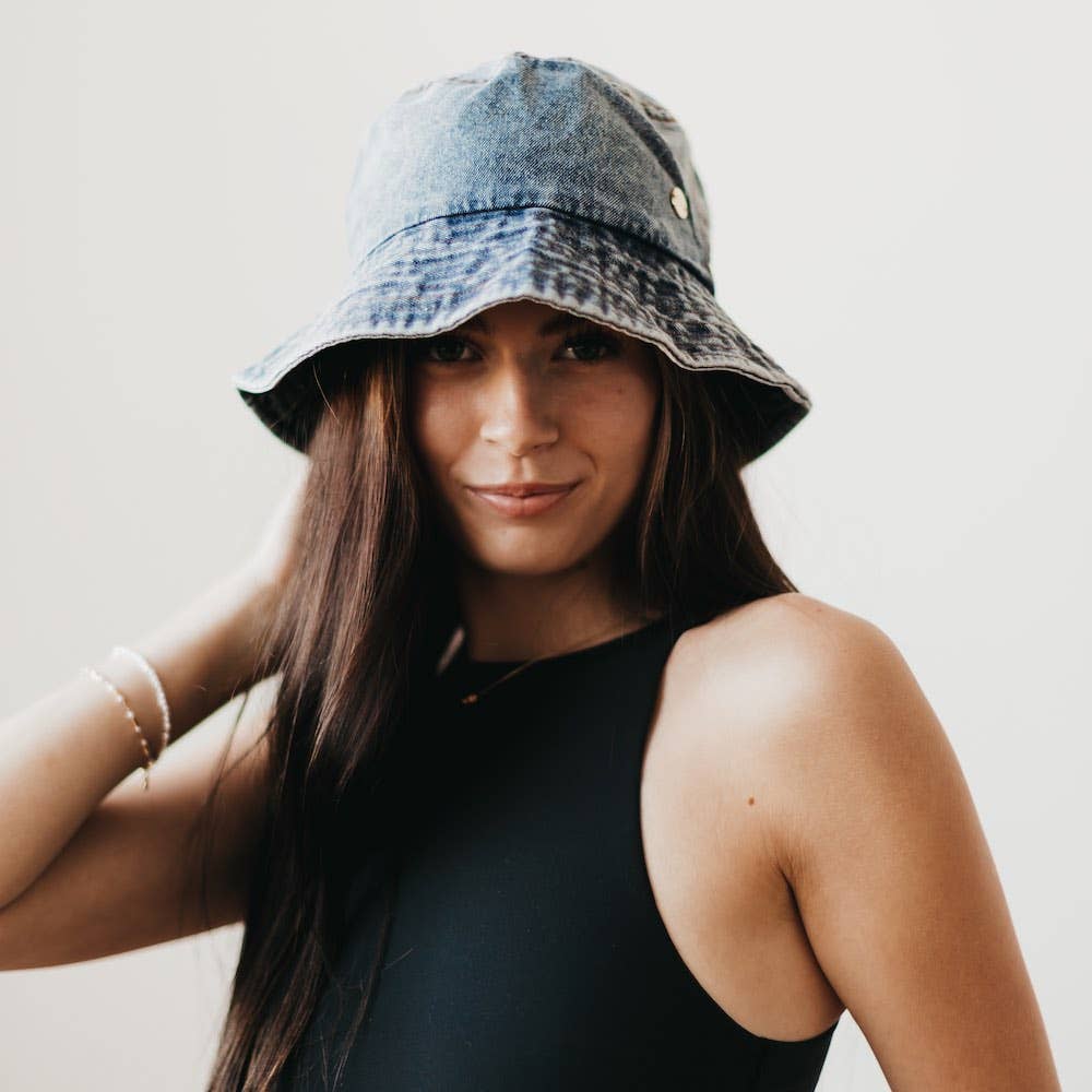 Denim Bucket Hat