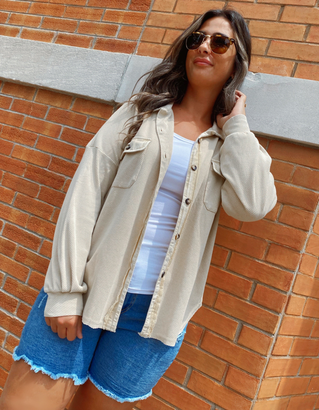 Vanilla Latte Shacket