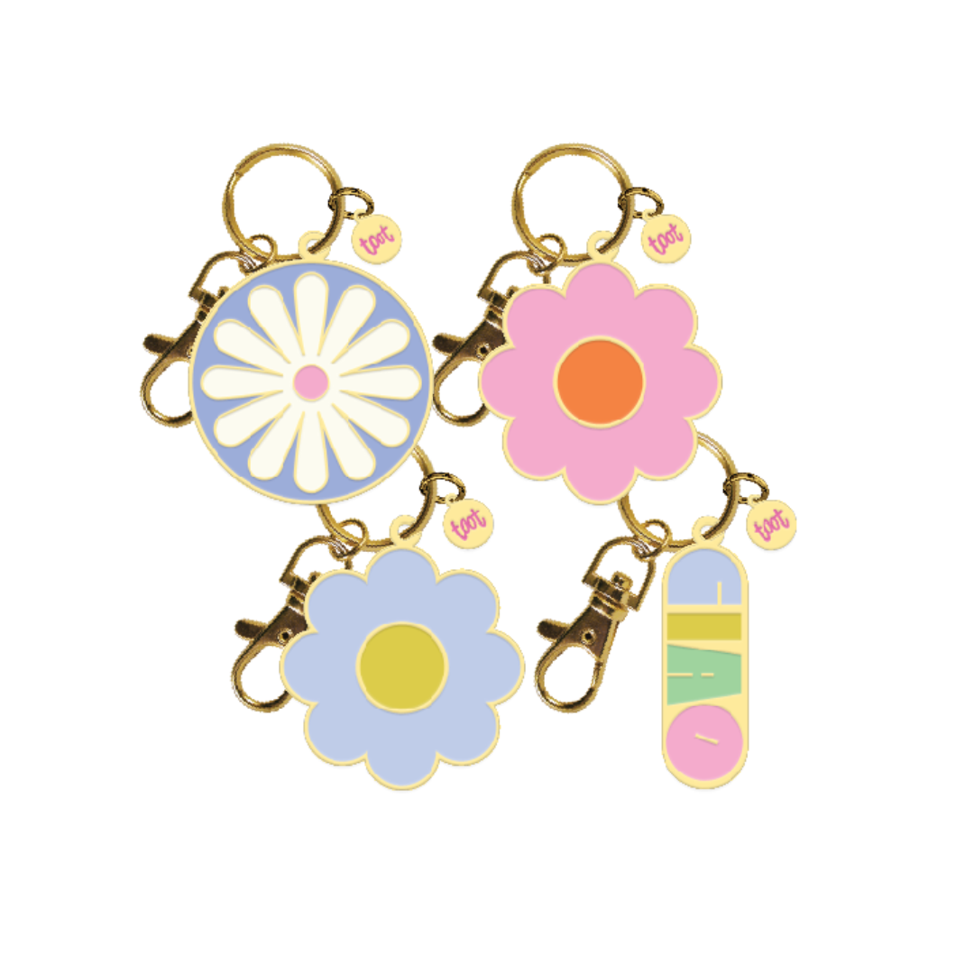 Enamel Charm Ciao