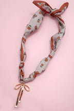 Sweetest Scarf Charm Necklace