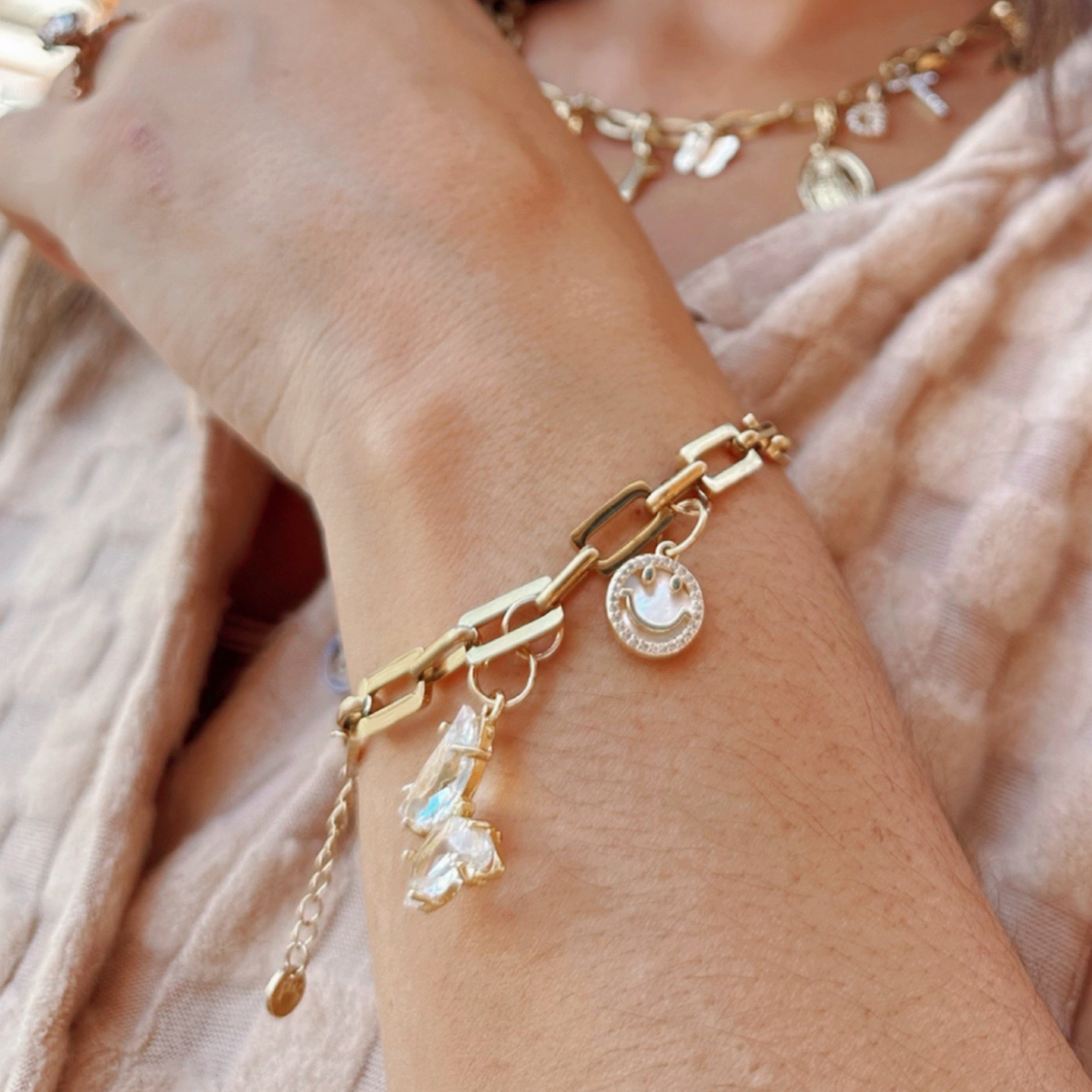 Rectangle Chain WP bracelet