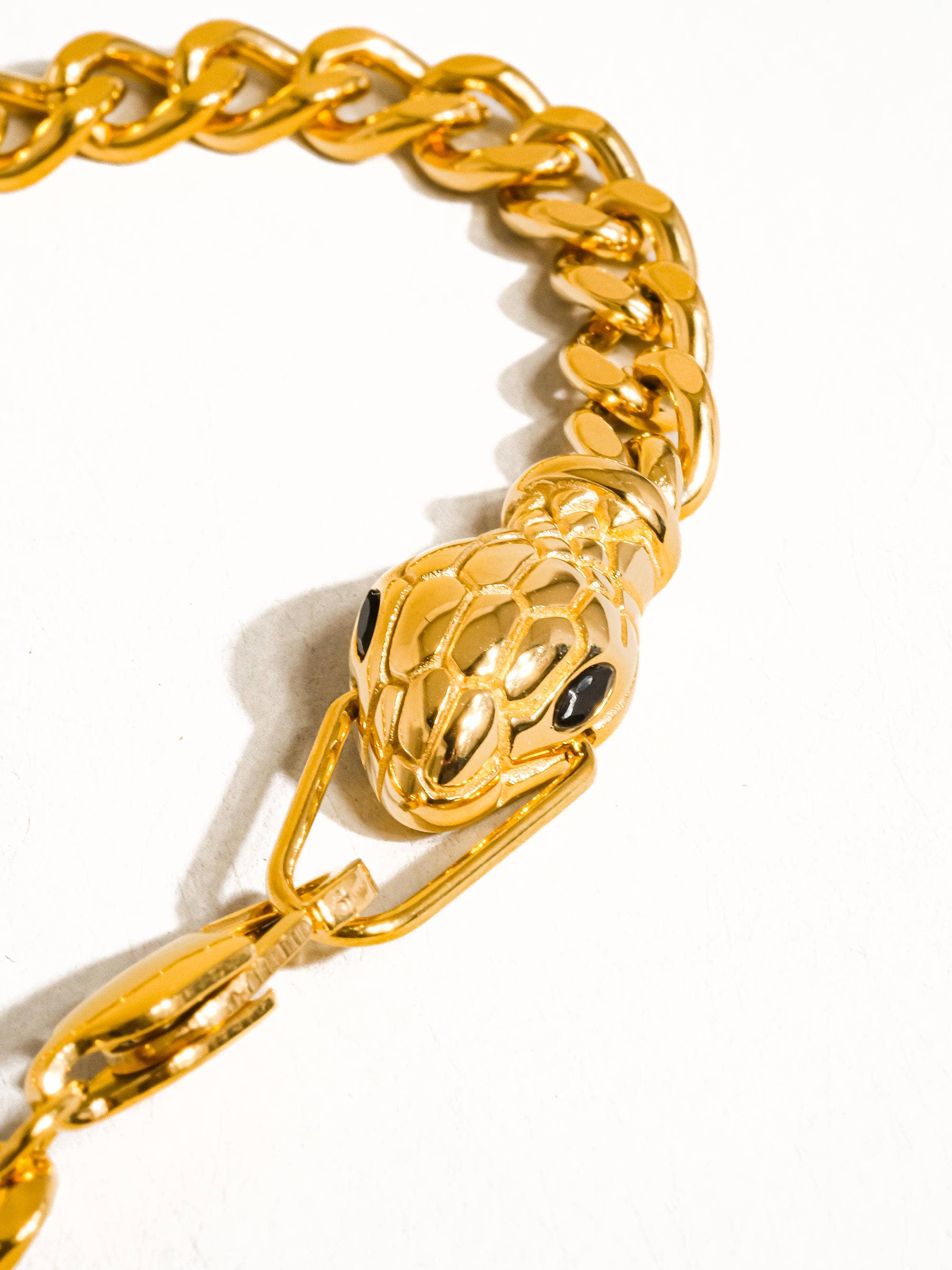 Habu Non-Tarnish Snake Bracelet