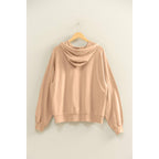 Pink Santa Washed Hoodie