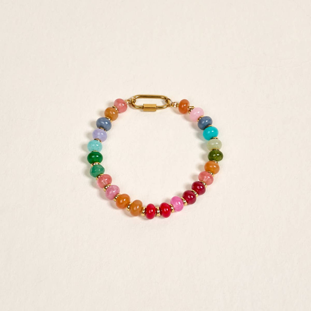 Color Crush Stone Candy Necklace