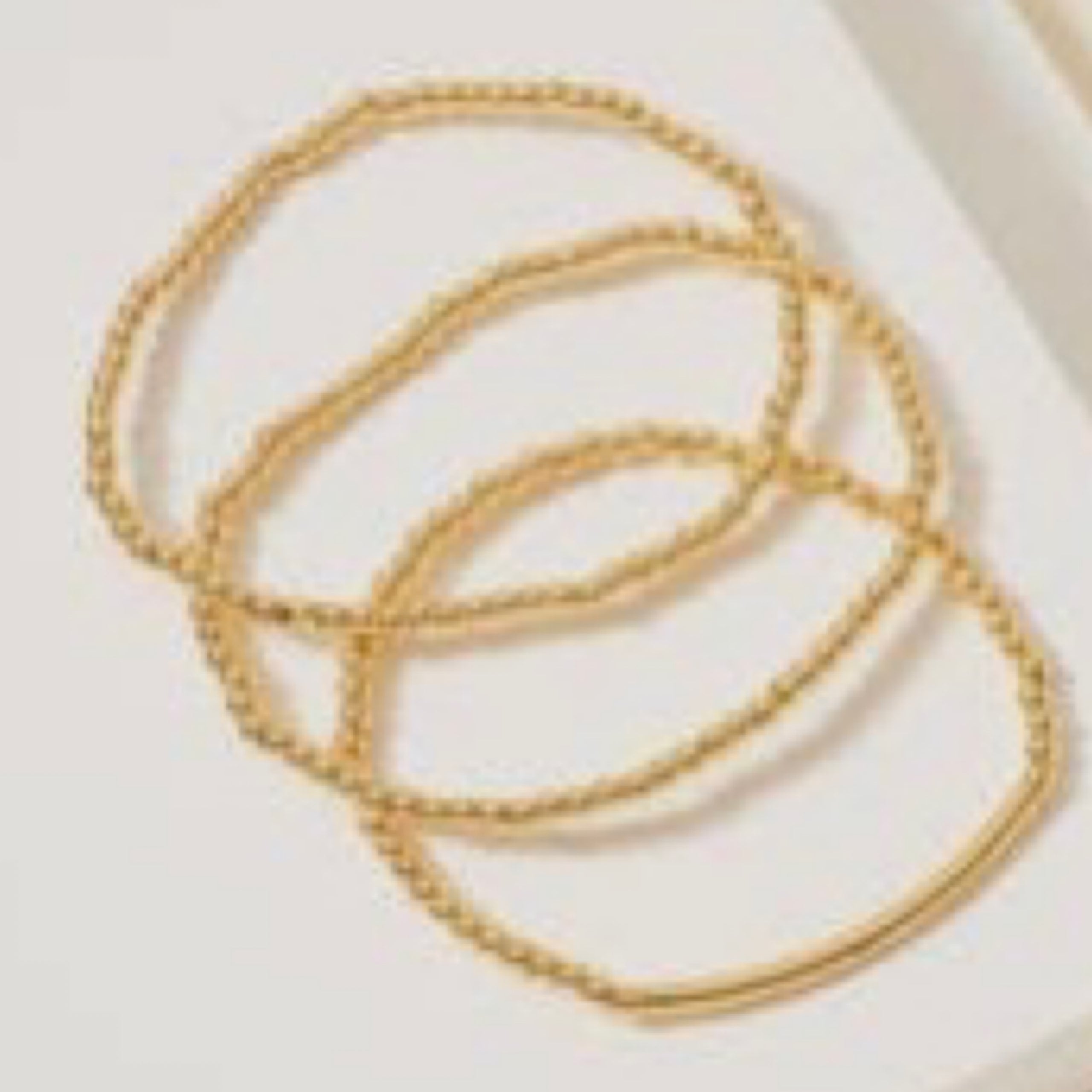 Triple Layered Gold Stack