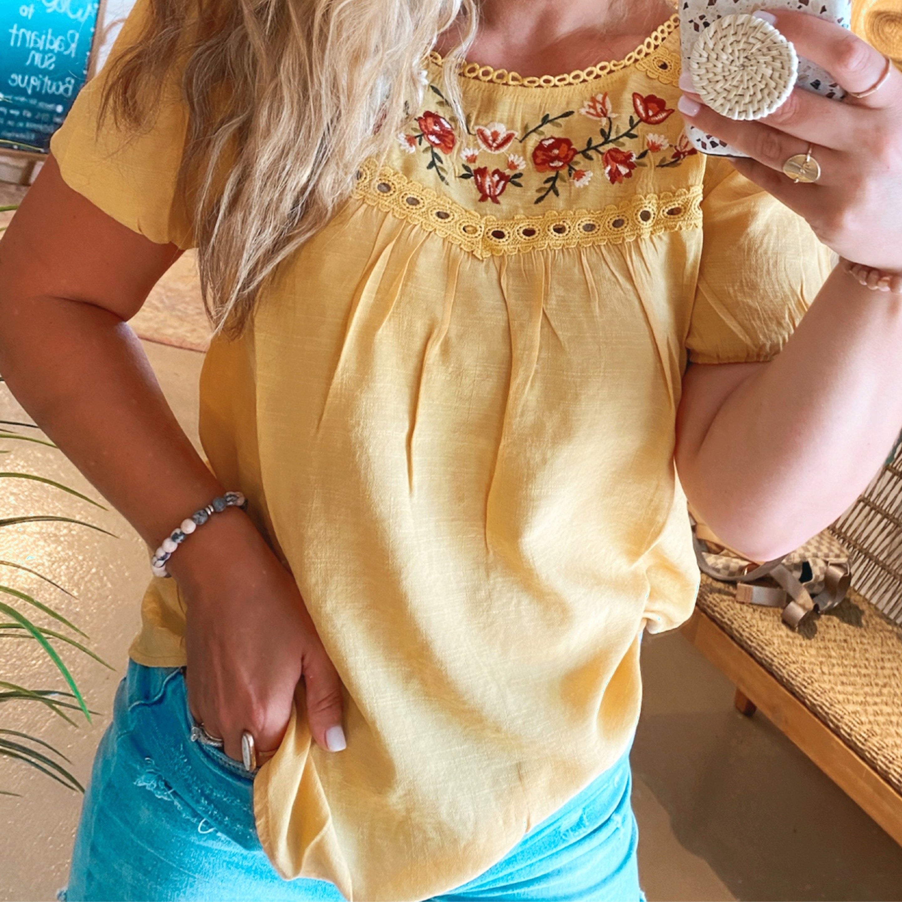 Must Have Goldenrod Top