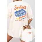 Sardines Portugal Oversized Tee