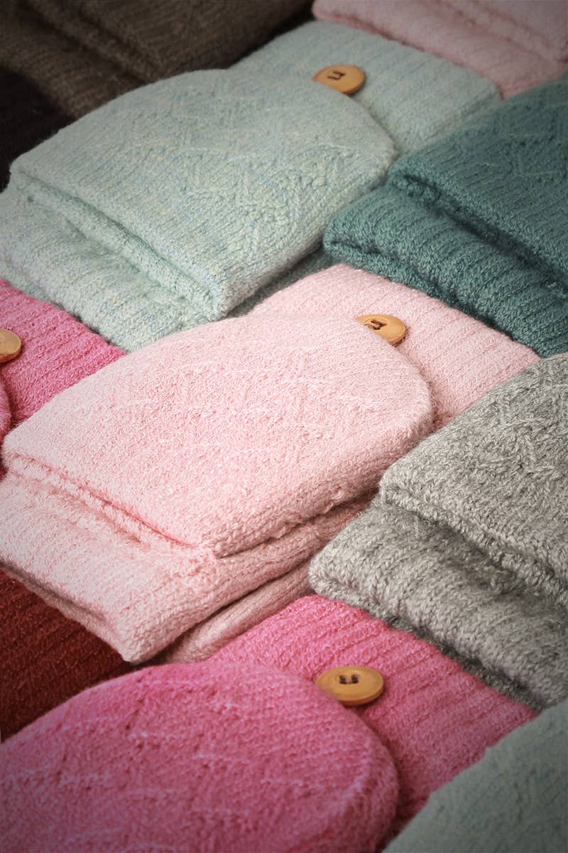 Oat Fingerless Mittens