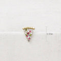 Colorful Pizza Slice Studs