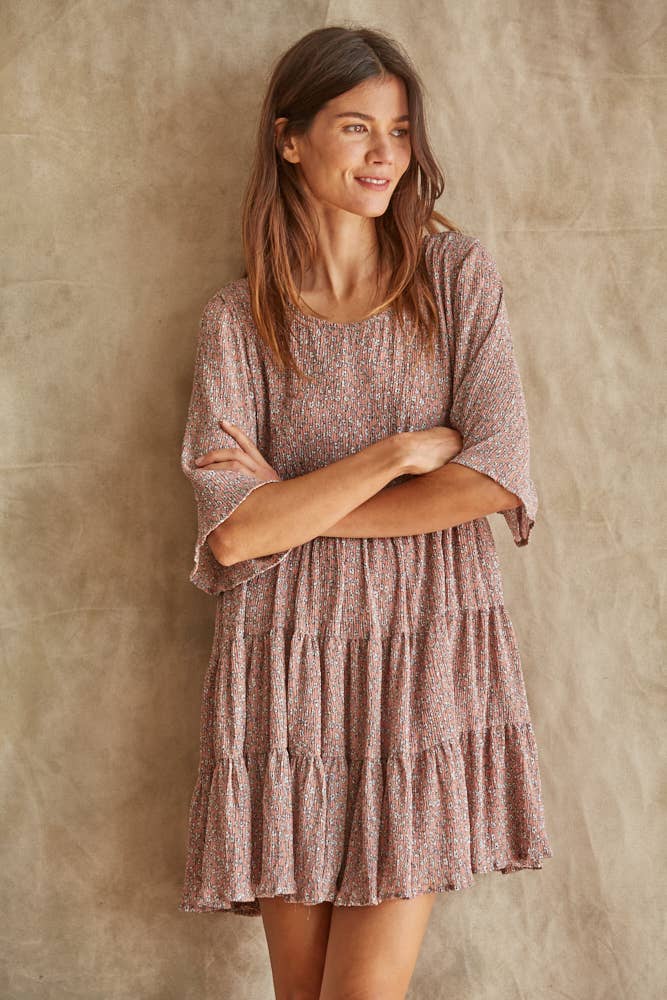 Chiffon Floral Dress