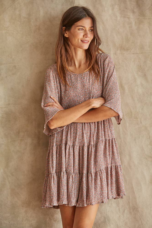 Chiffon Floral Dress