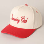Gameday Club Embroidery Cap