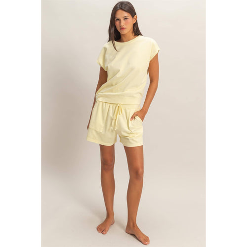 Capped Sleeve Lemon Set