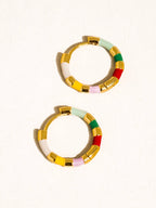 Avielle Vintage Hoop Earring Multi