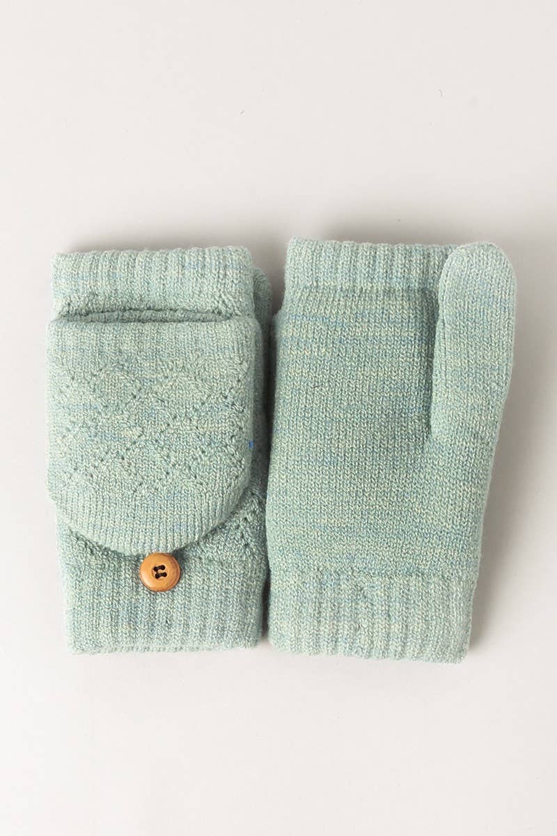 Oat Fingerless Mittens