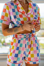 Multi Checker Loungewear