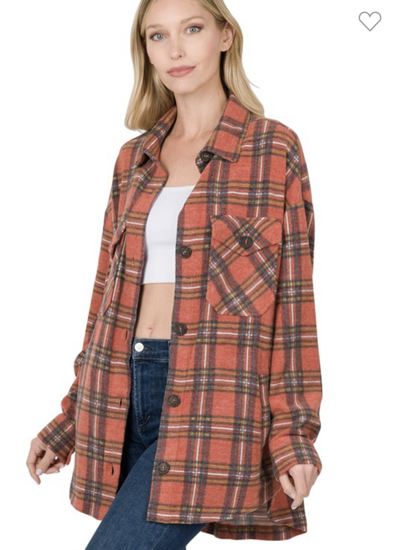 Rust Shacket