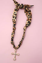 Handmade Scarf Charm Necklace