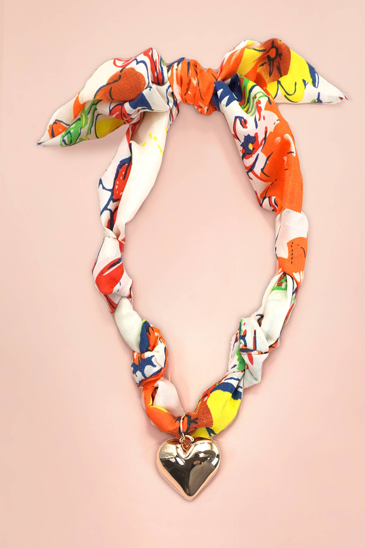 Sweetest Scarf Charm Necklace