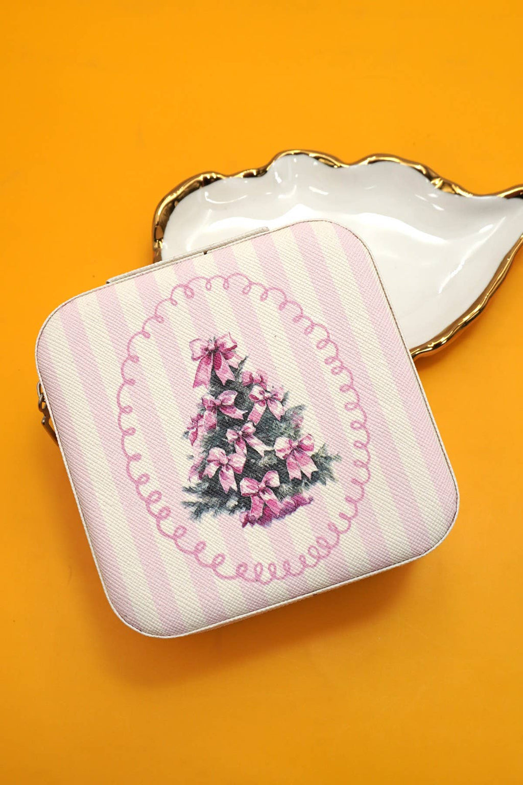 Travel Jewelry Box: Christmas