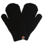 Winter Solid Flush Mittens