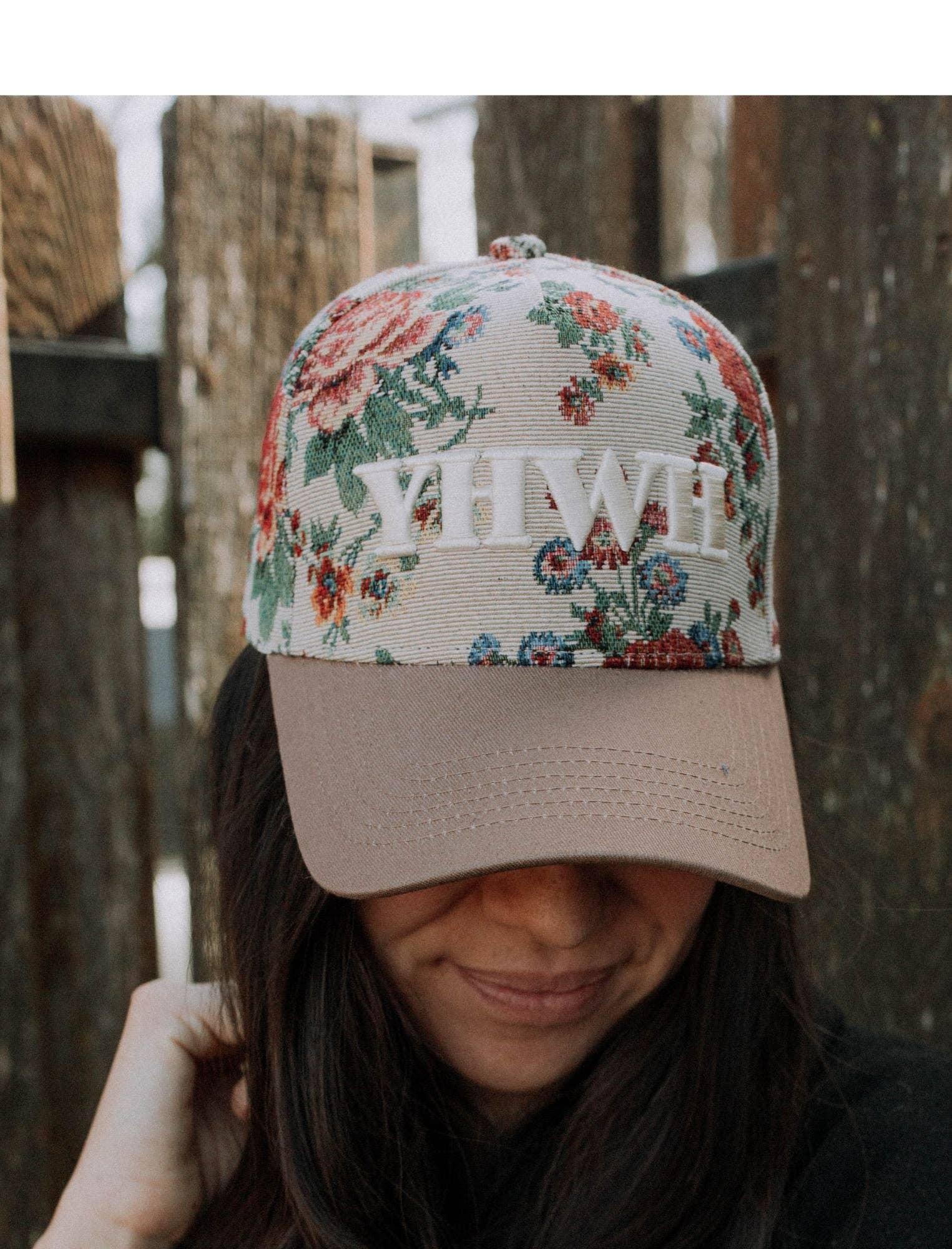 Floral Hat YHWH